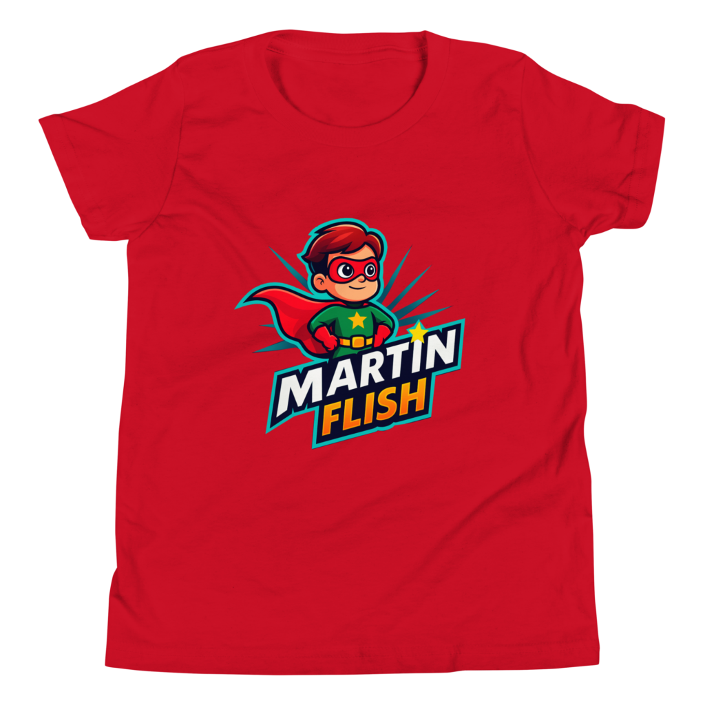 Camiseta Roja de Martínflish