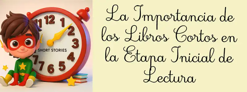 La Importancia de los Libros Cortos en la Etapa Inicial de Lectura