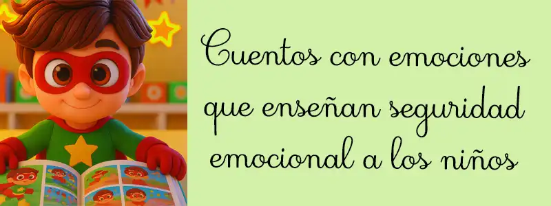 Cuentos con emociones que enseñan seguridad emocional a los niños