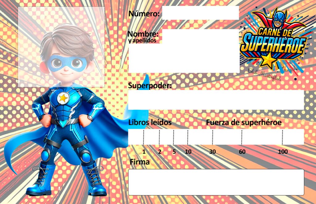 Carné SuperHéroe CHICO